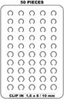 Assortment of Clamping Rings 14245