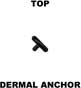 Top for dermal anchor 16111