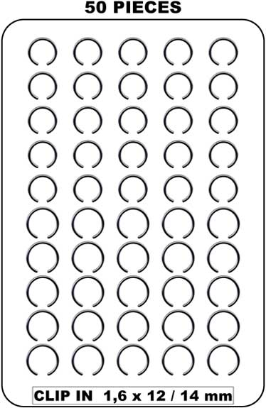Assortment of Clamping Rings-14246
