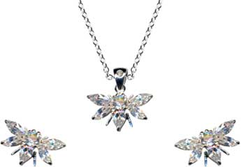 Silver Jewelry Set-55010
