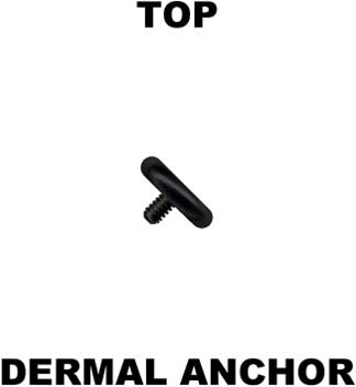 Top for dermal anchor-16111