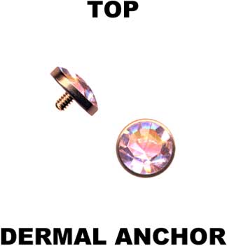 Top for dermal anchor-11026